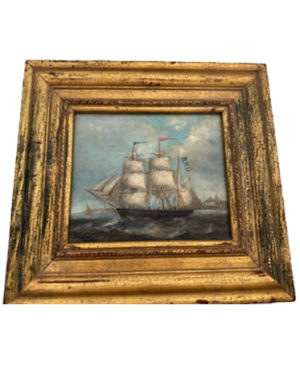 Sailing into History Art